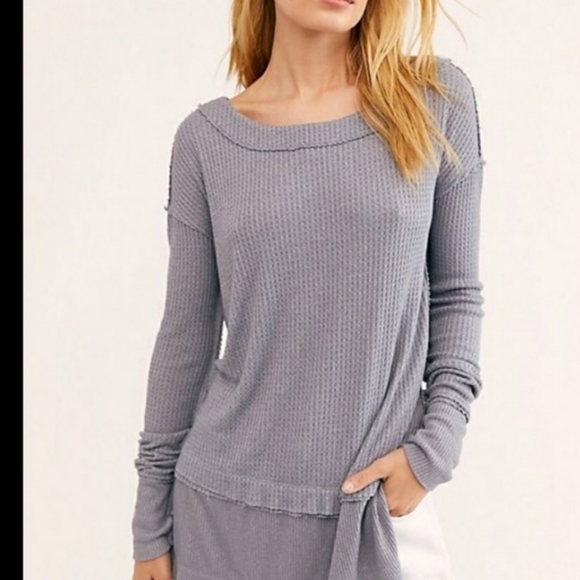 FREE PEOPLE NORTH SHORE TUNIC TOP - Picture 2 of 8